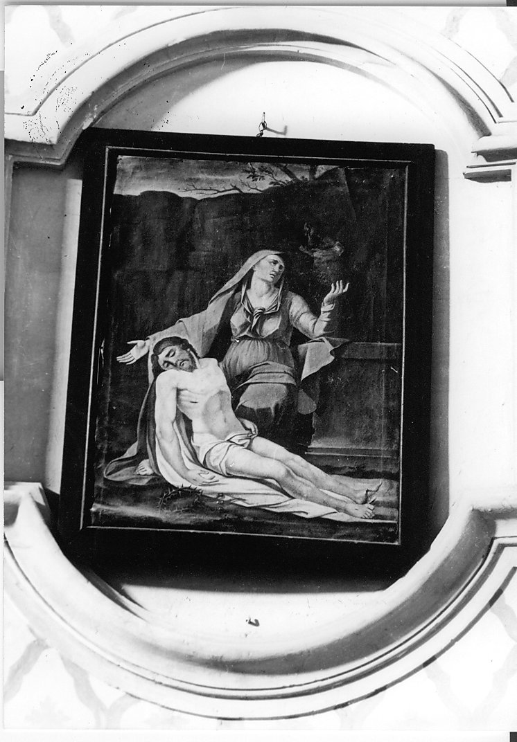 Gesù deposto dalla croce (dipinto) - ambito abruzzese (sec. XVII)