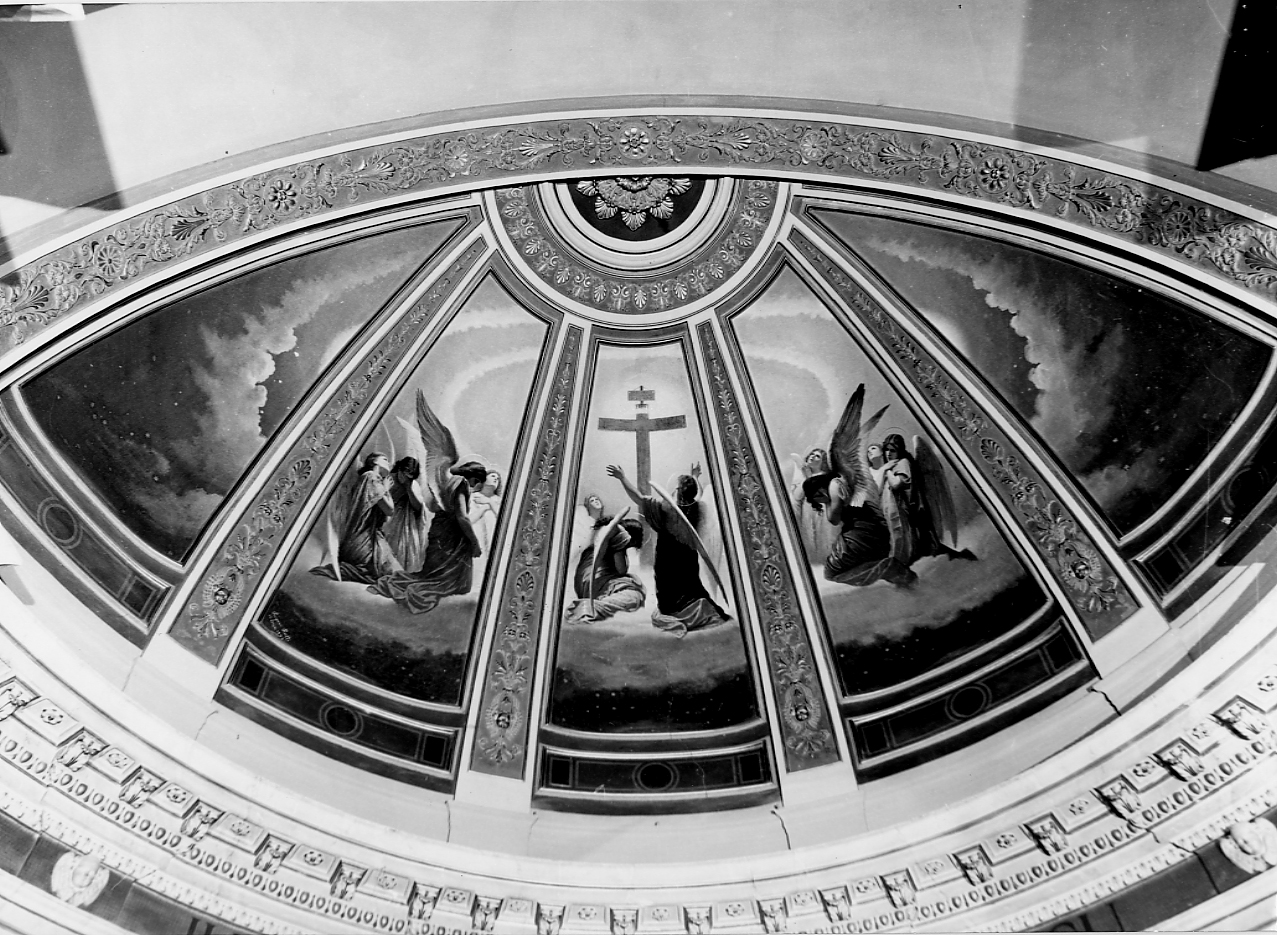 adorazione della croce (dipinto, serie) di Piatti Pompeo (sec. XIX)