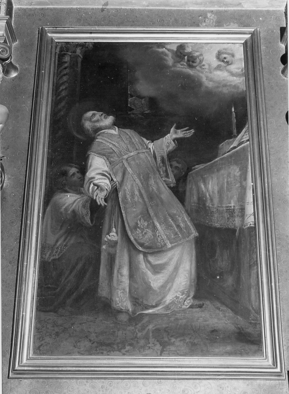 San Gaetano da Thiene (dipinto) di Della Monica Gennaro (sec. XIX)