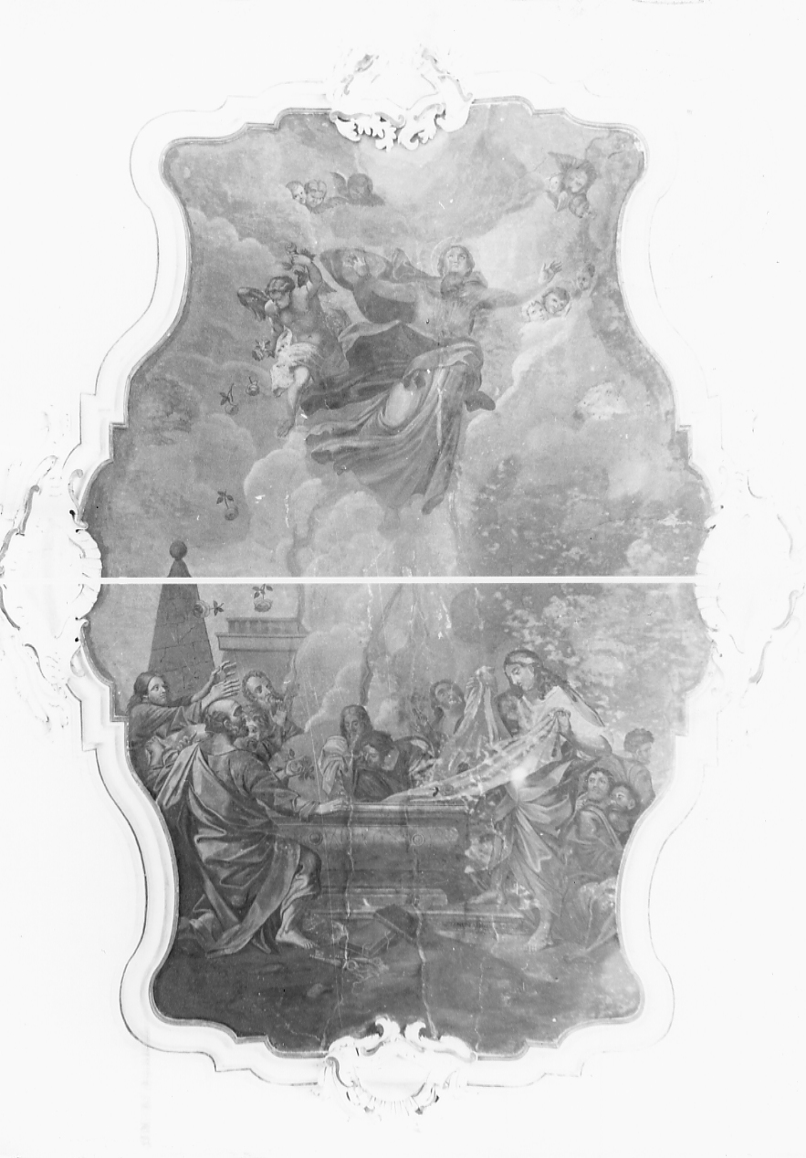 Ascensione della Vergine (dipinto, opera isolata) - ambito abruzzese (sec. XVIII)