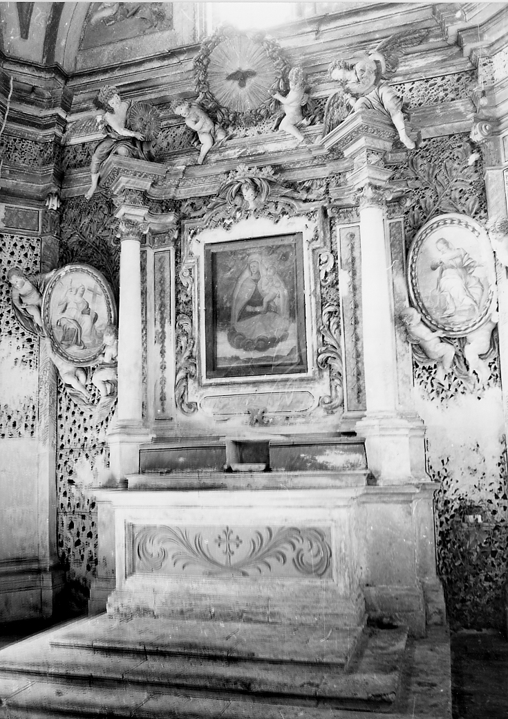 altare maggiore, opera isolata - ambito abruzzese (sec. XVII)