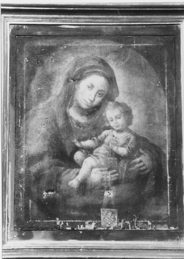 Madonna del Carmelo (dipinto, opera isolata) - ambito abruzzese (sec. XVIII)