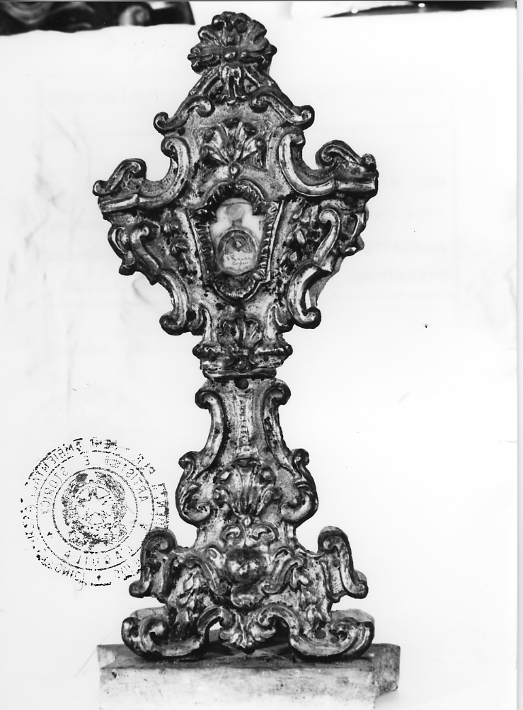 reliquiario - ambito Italia centrale (sec. XVIII)