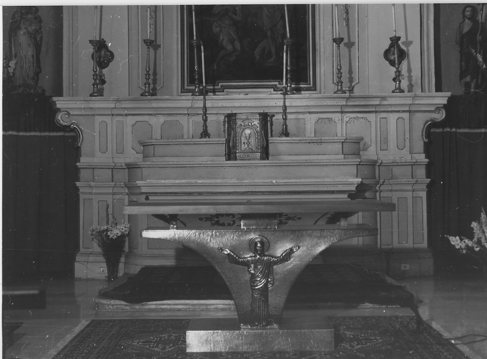 altare maggiore - ambito Italia centrale (sec. XIX)