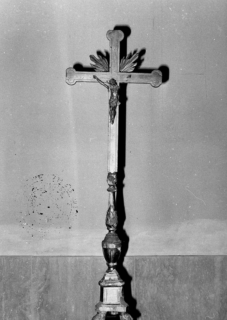 croce d'altare - ambito abruzzese (sec. XIX)