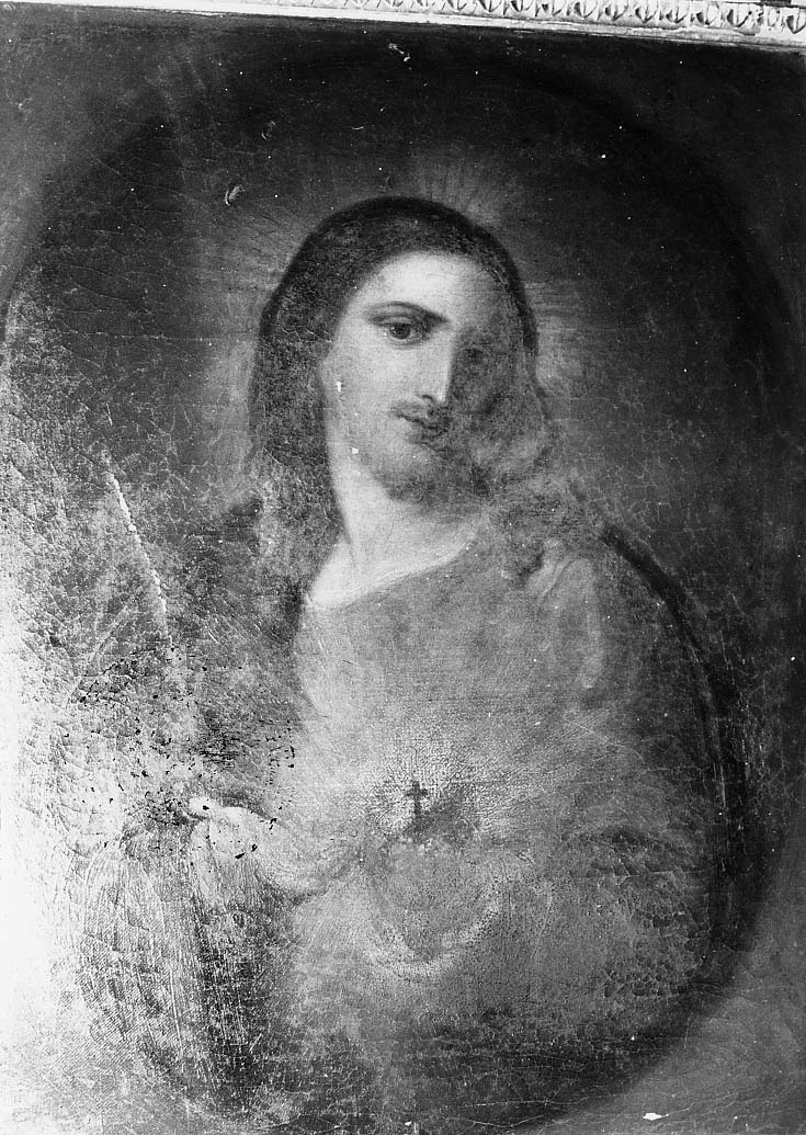 Sacro Cuore di Gesù (dipinto) - ambito abruzzese (sec. XIX)