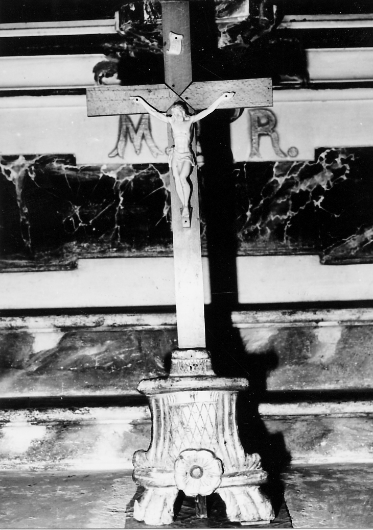 base per croce d'altare - ambito Italia centrale (sec. XIX)