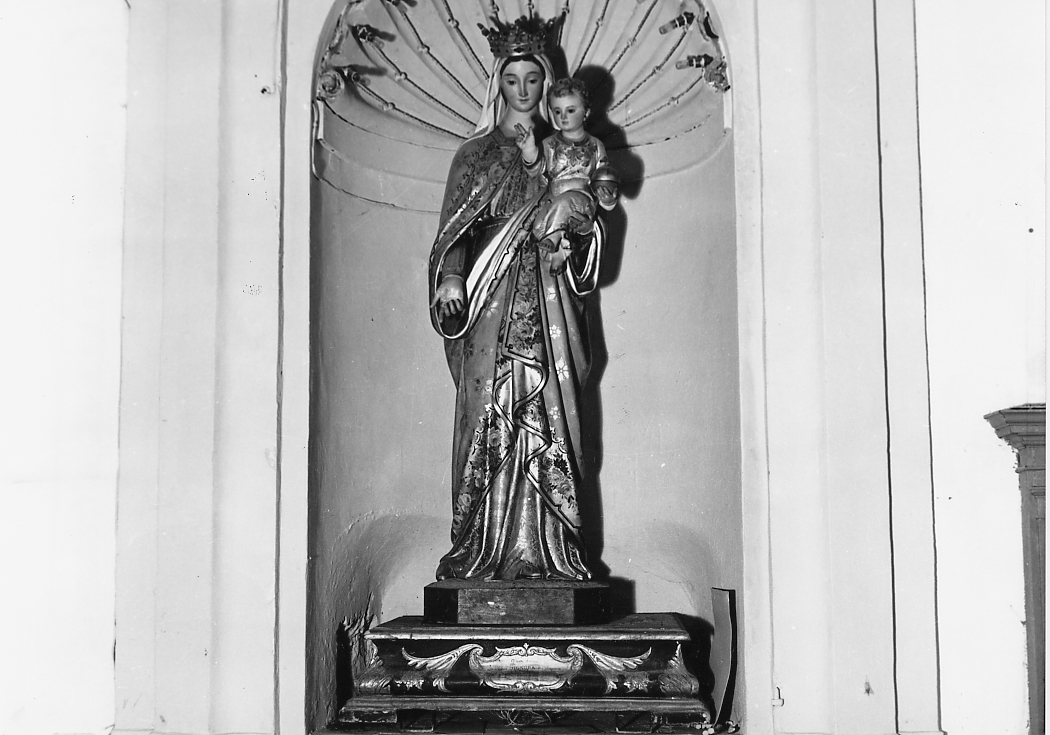 Madonna Assunta (statua) - ambito Italia centrale (fine/inizio secc. XIX/ XX)