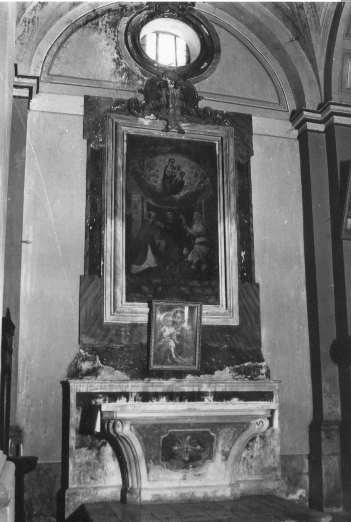 altare, opera isolata - bottega Italia centrale (sec. XIX)