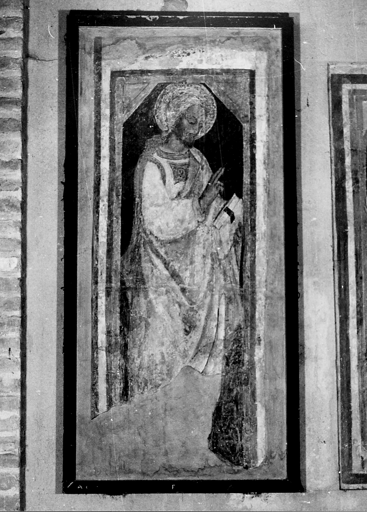 Cristo benedicente (dipinto, opera isolata) - ambito abruzzese (prima metà sec. XV)
