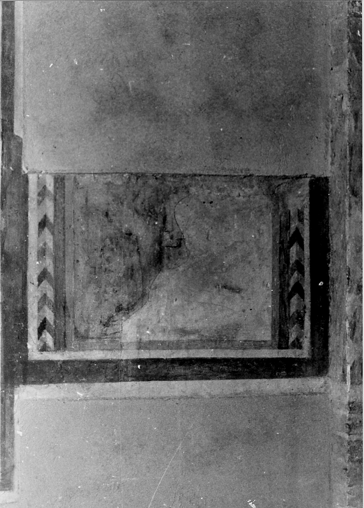 San Giovanni Battista (dipinto, frammento) - ambito abruzzese (metà sec. XIV)