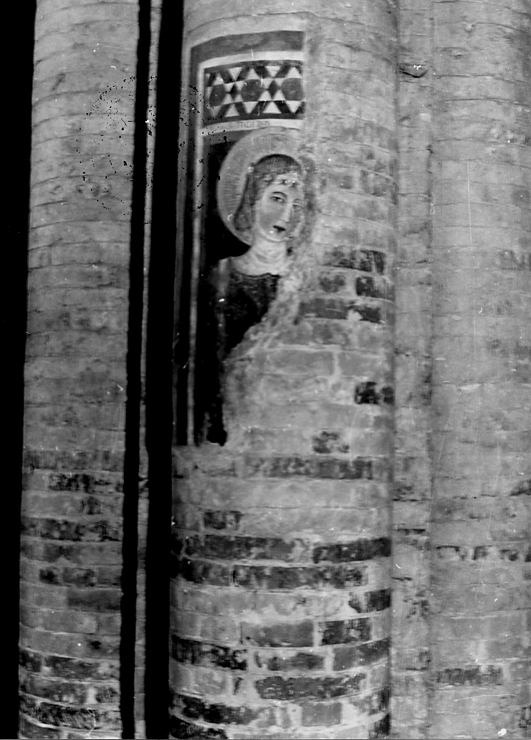 Santa Lucia (dipinto, frammento) - ambito abruzzese (sec. XIV)