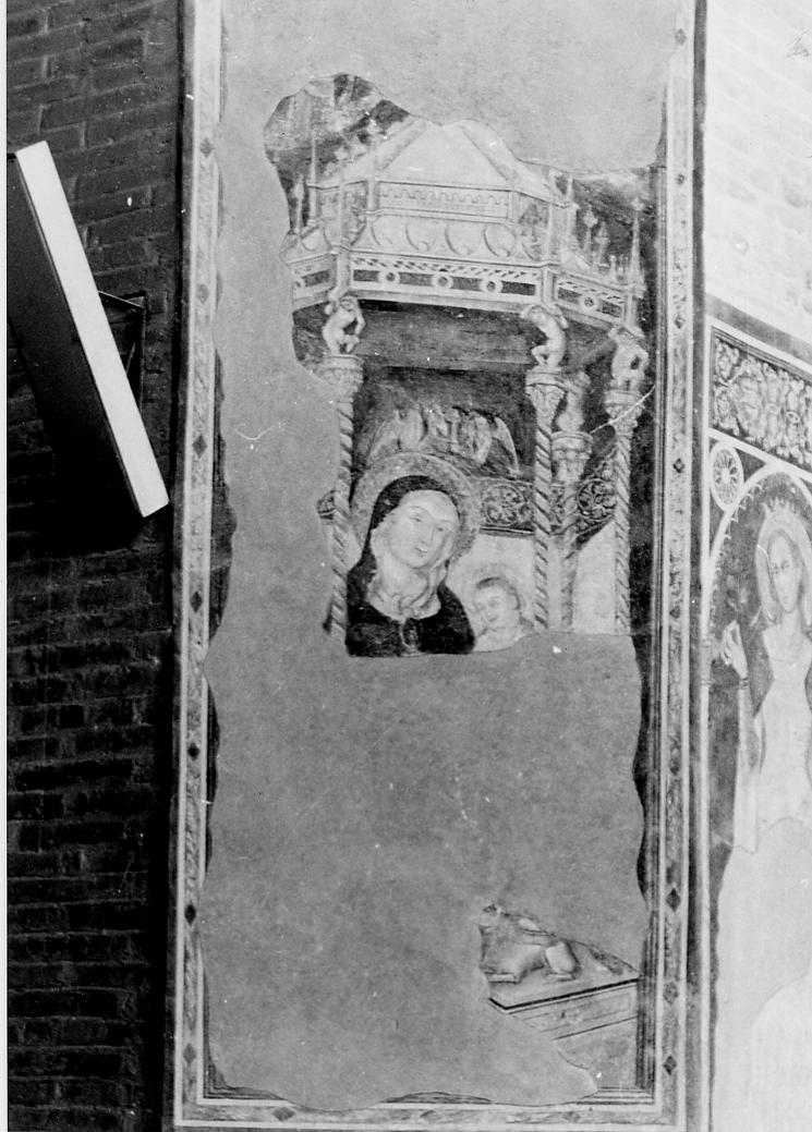 Madonna con Bambino in trono (dipinto, opera isolata) - ambito abruzzese (seconda metà sec. XV)