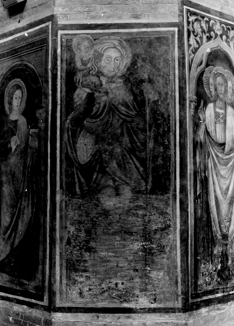 San Cristoforo (dipinto, opera isolata) - ambito abruzzese (seconda metà sec. XIV)