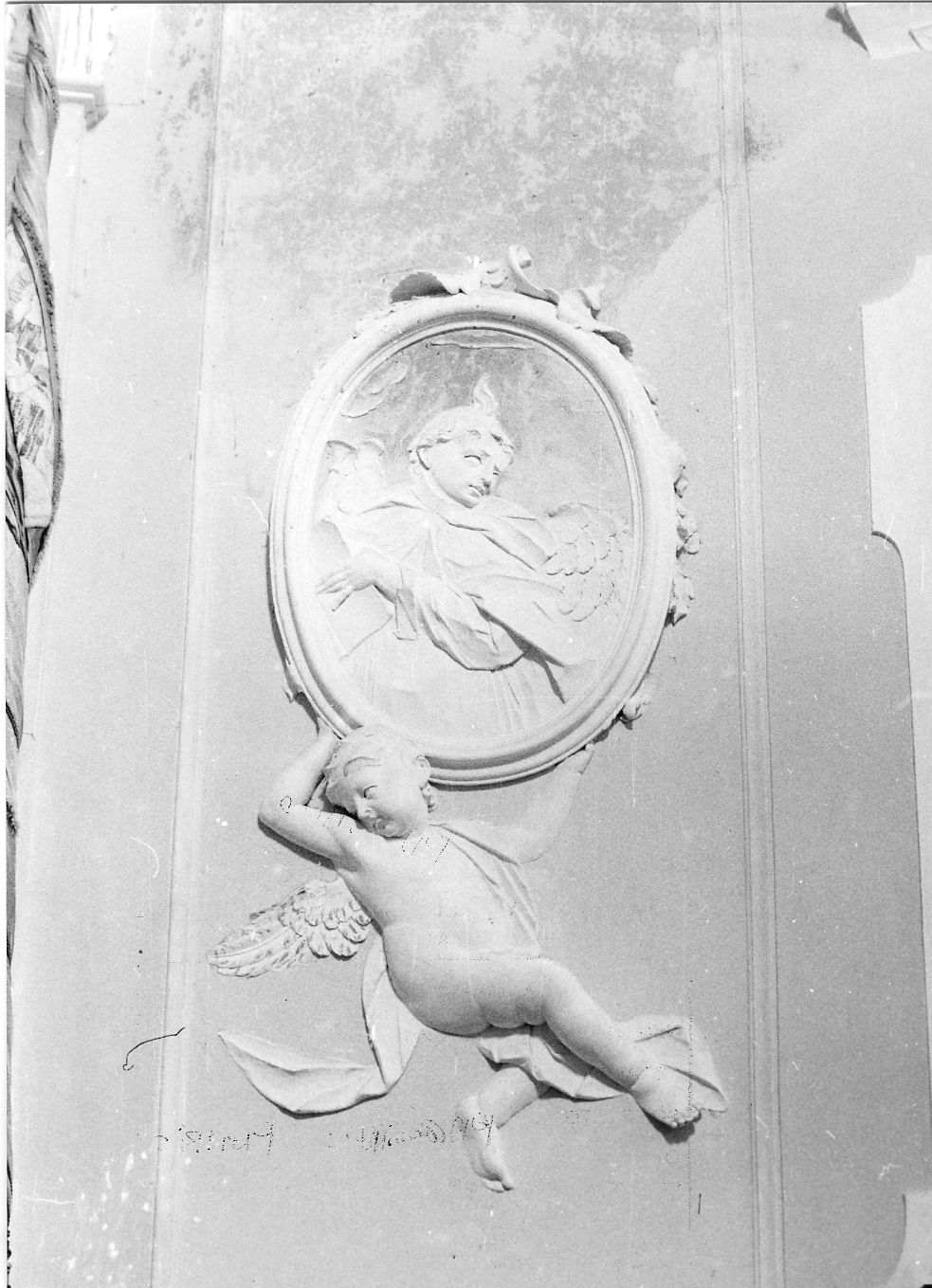 San Vincenzo Ferrer (decorazione plastica, opera isolata) - ambito Italia centrale (sec. XIX)