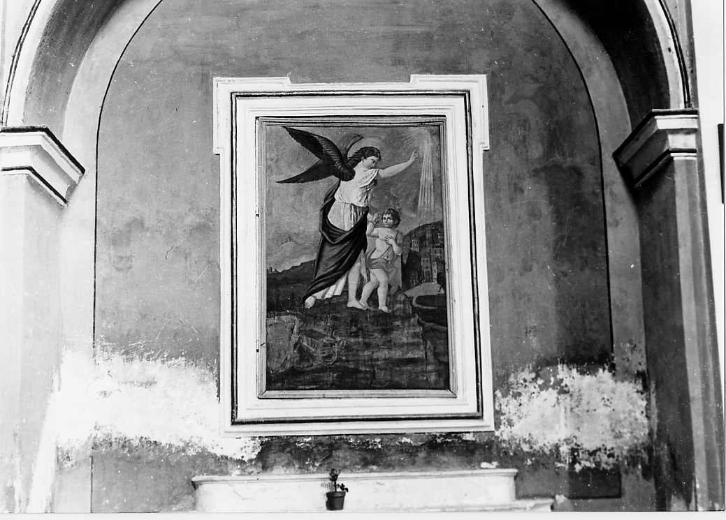 Tobia e San Raffaele Arcangelo (dipinto, opera isolata) - ambito abruzzese (sec. XIX)