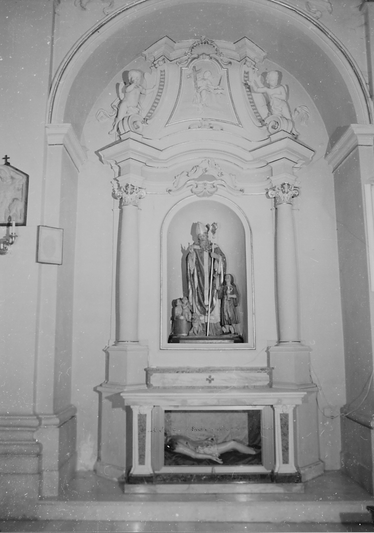 altare, opera isolata - ambito abruzzese (sec. XVIII, sec. XX)