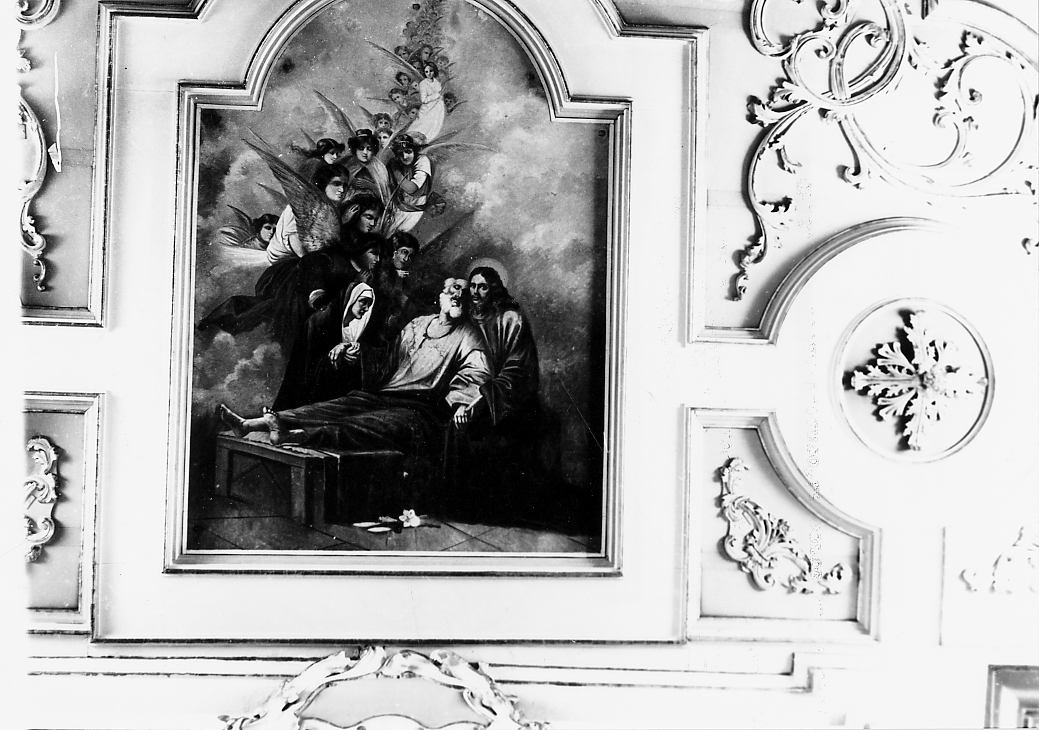 morte di San Giuseppe (dipinto, opera isolata) - ambito abruzzese (sec. XIX)