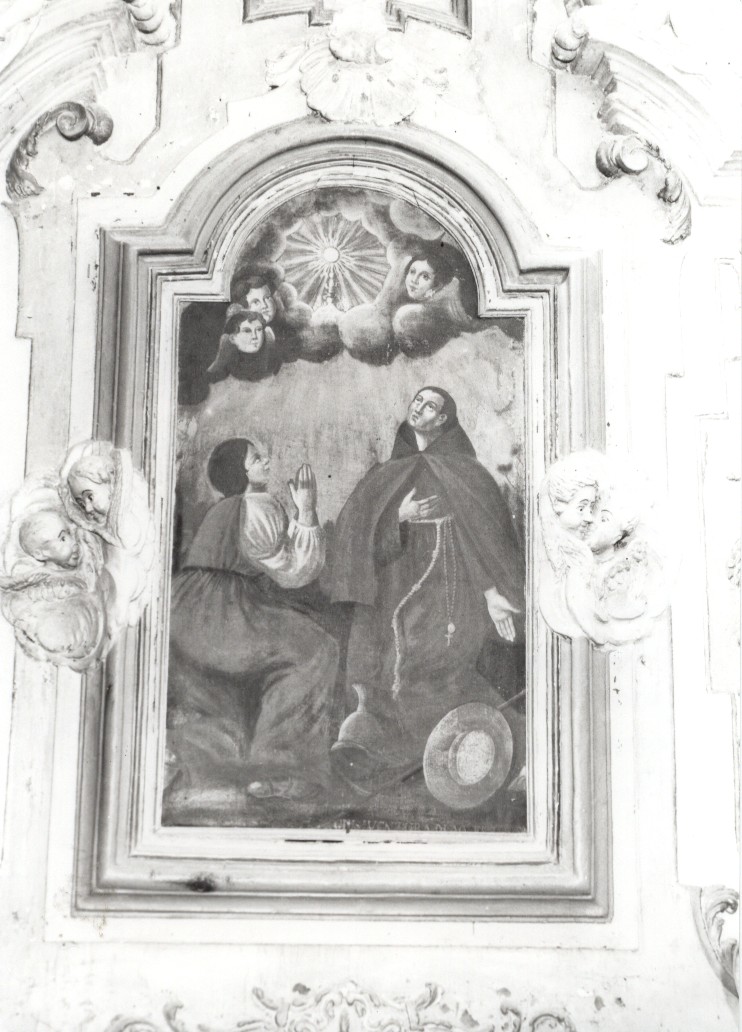 San Pasquale Baylon (dipinto, opera isolata) di Ventura Giuseppe (attribuito) (sec. XIX)