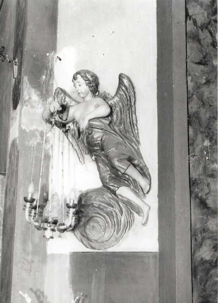 candelabro - a statua, serie - ambito abruzzese (seconda metà sec. XVIII)