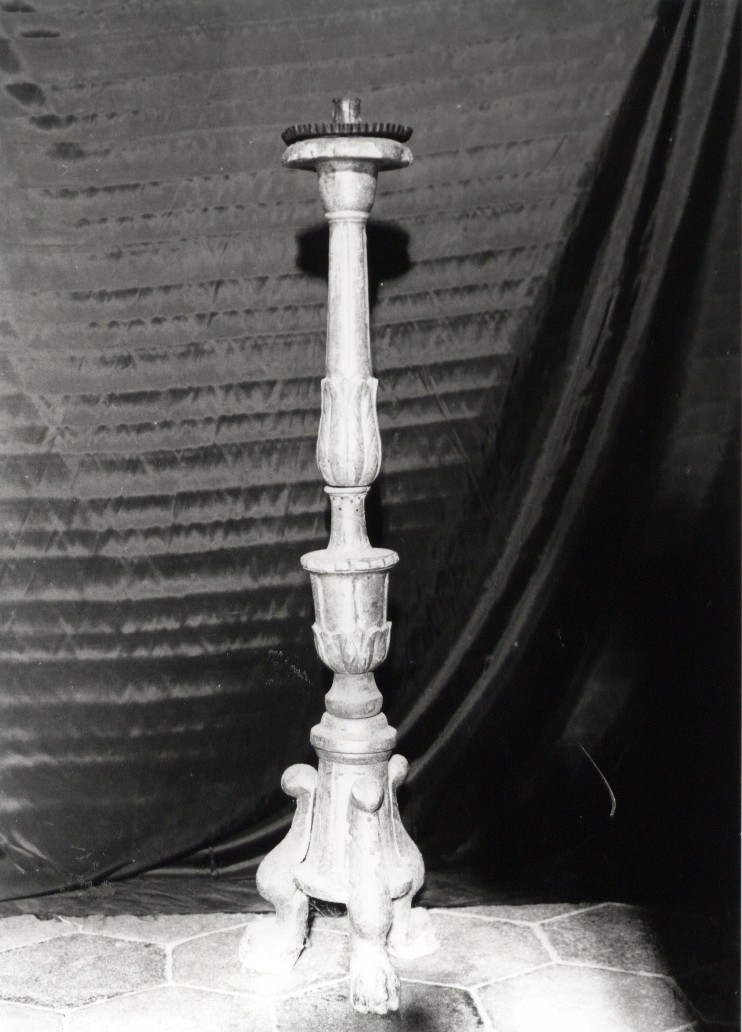 candeliere, serie - ambito abruzzese (sec. XVIII)
