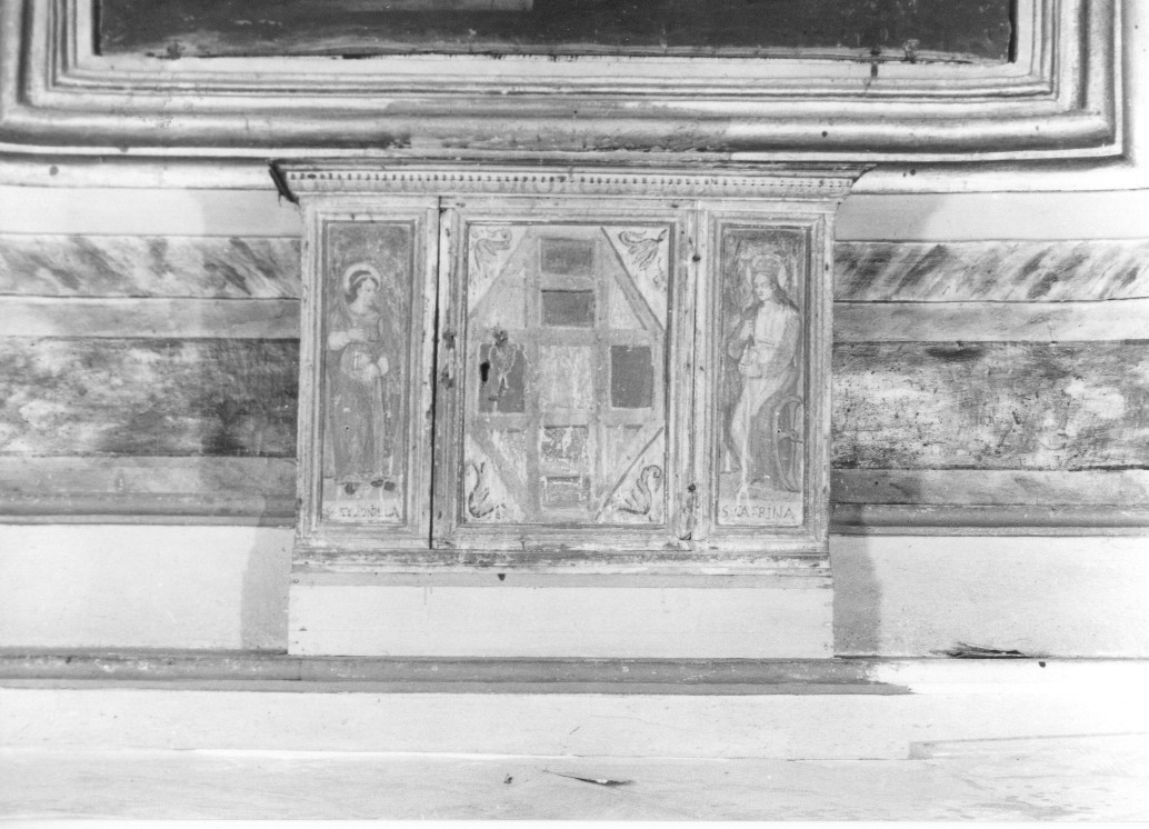 tabernacolo, opera isolata - ambito abruzzese (sec. XVIII)
