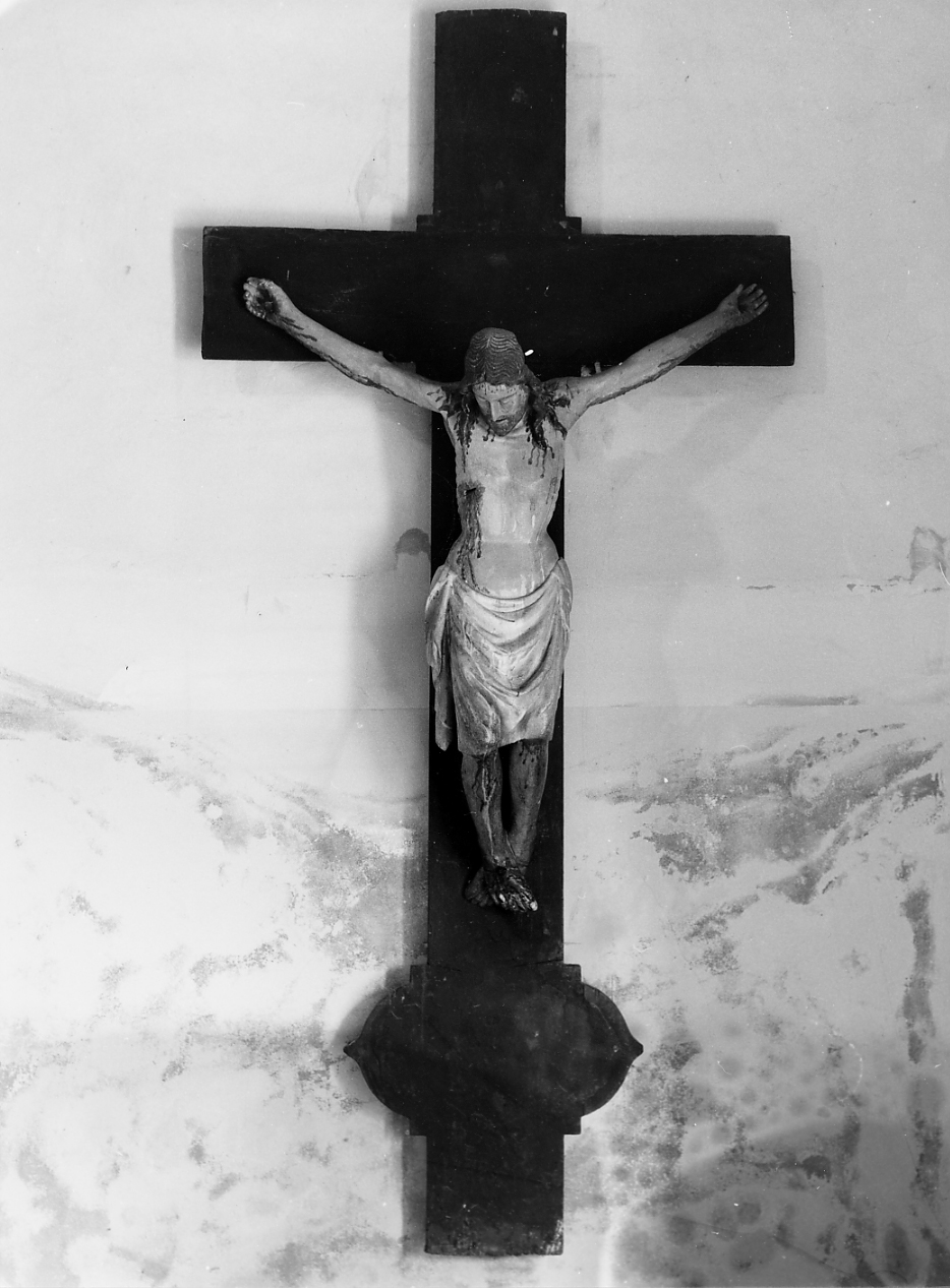 Cristo crocifisso (scultura) - produzione Italia meridionale (sec. XIX)