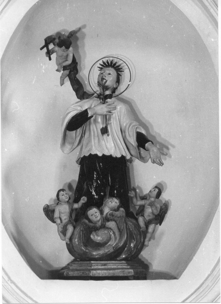 San Luigi Gonzaga (statua, opera isolata) - ambito abruzzese (sec. XVIII)