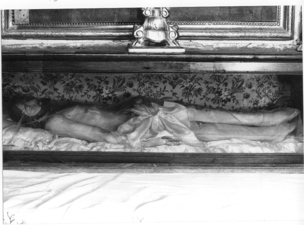 Cristo morto (statua, opera isolata) - ambito Italia centrale (sec. XVIII)