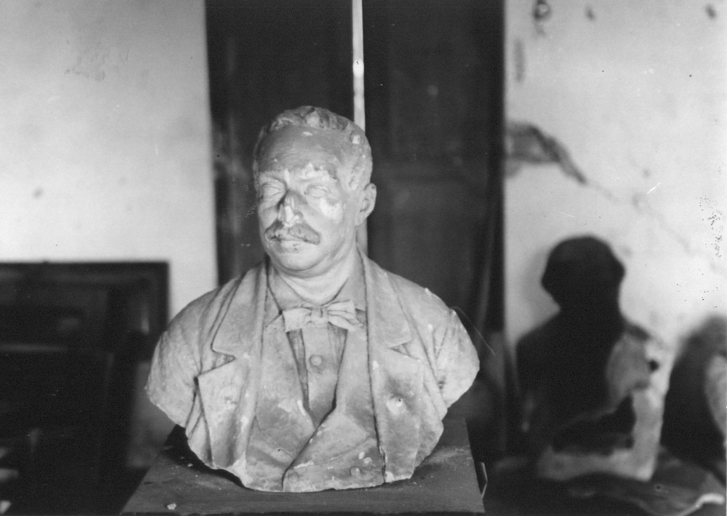 Concezio Ciafardoni, busto ritratto (busto, opera isolata) di Pagliaccetti Raffaello (attribuito) (sec. XIX)