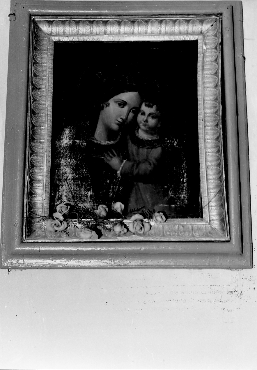 Madonna con Bambino (dipinto, opera isolata) - ambito Italia centrale (fine/inizio secc. XVIII/ XIX)