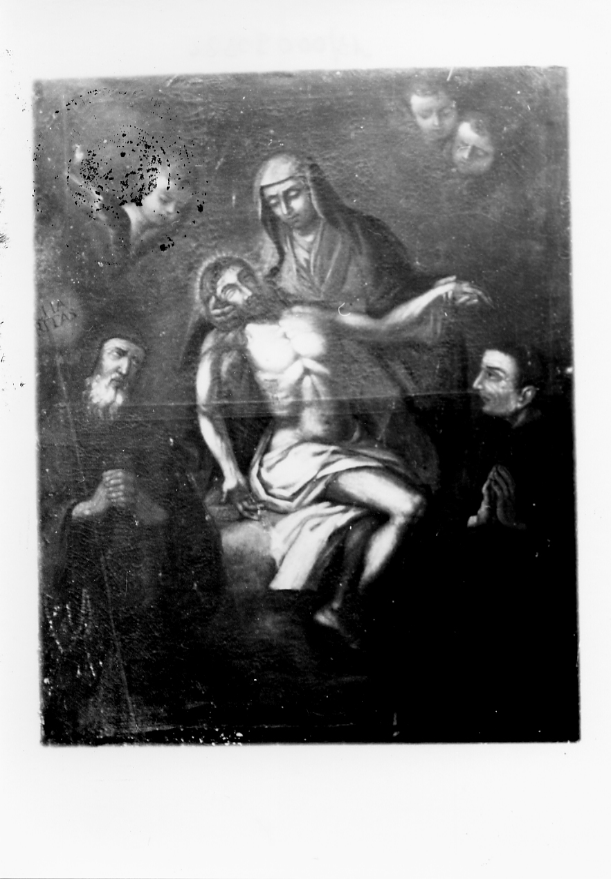 compianto sul Cristo morto (dipinto, opera isolata) - ambito Italia centrale (sec. XVIII)