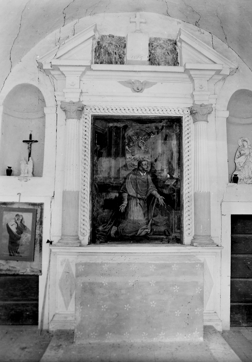 altare maggiore, opera isolata - ambito Italia centrale (sec. XVII)