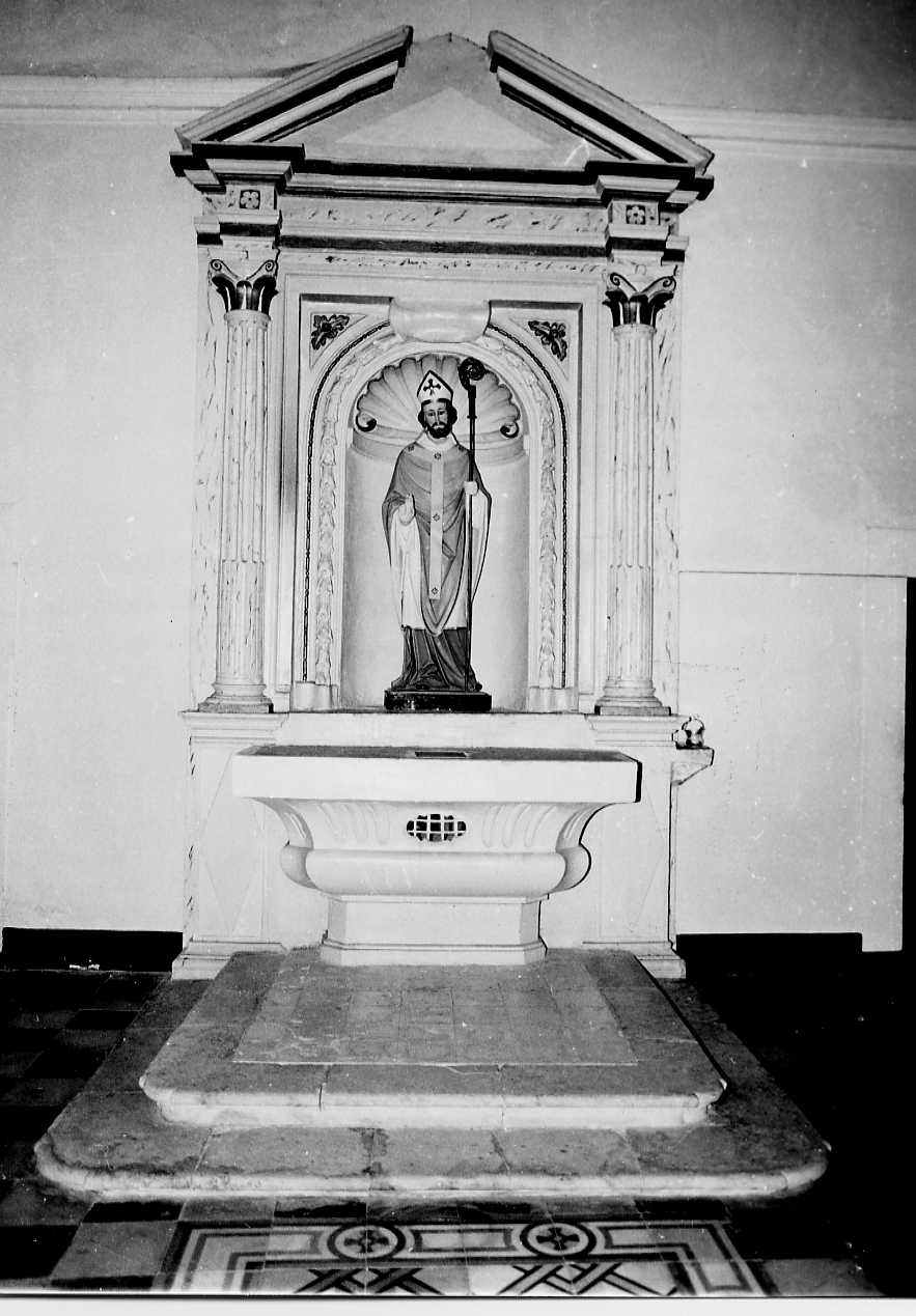 altare maggiore, opera isolata - ambito Italia centrale (fine/inizio secc. XVIII/ XIX)