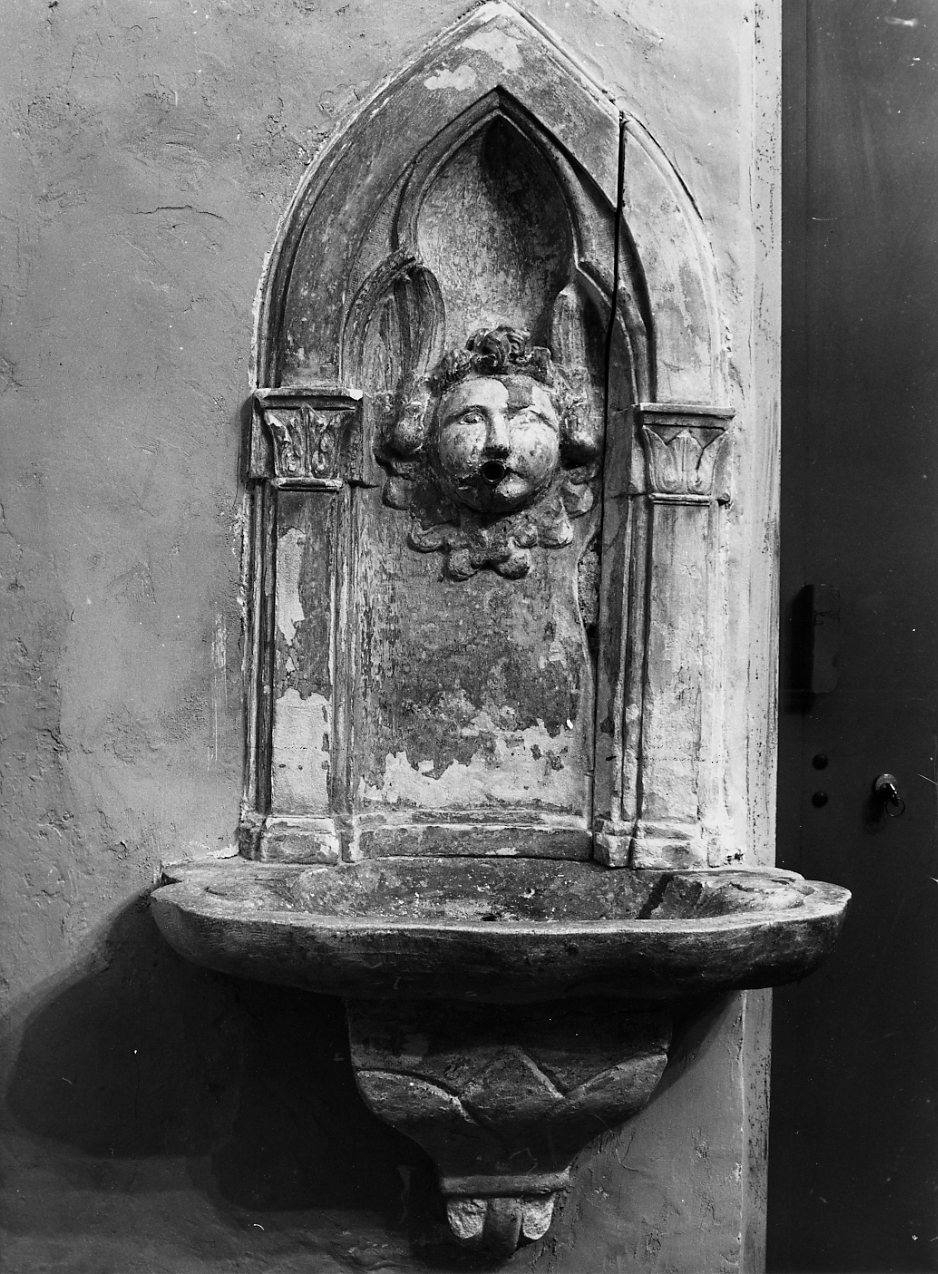 lavabo da sacrestia - ambito Italia centrale (sec. XVIII)