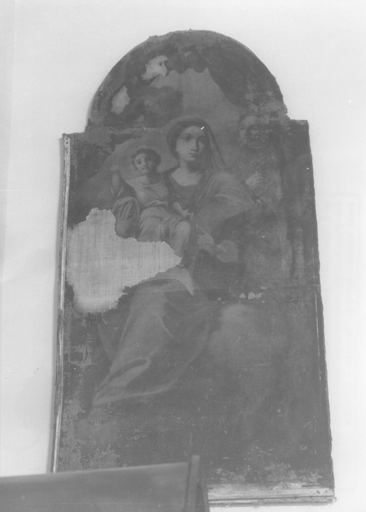 Madonna con Bambino (dipinto) - ambito Italia centrale (sec. XVII)