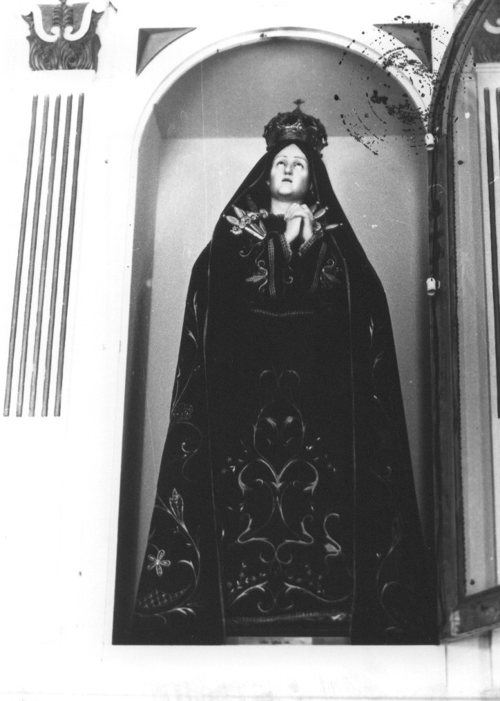 La Madonna dei Sette Dolori, Madonna Addolorata (statua) - ambito abruzzese (sec. XIX)