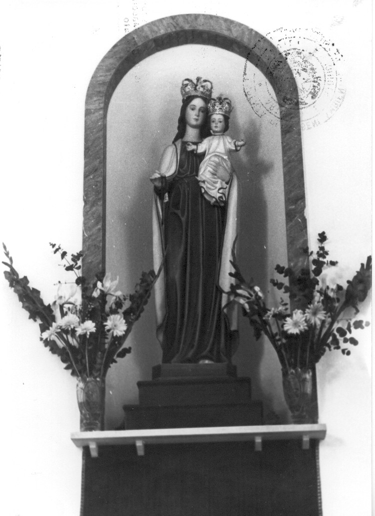 Madonna del Carmelo (statua) - bottega romana (sec. XX)