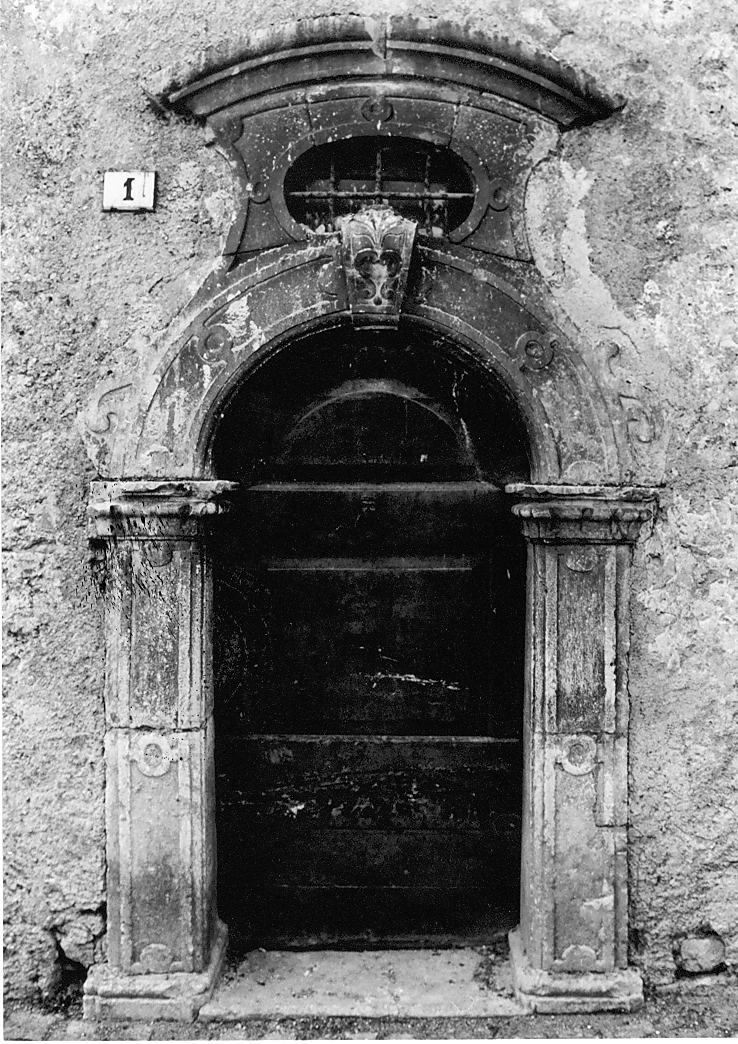 portale, opera isolata - bottega abruzzese (secc. XVIII/ XIX)