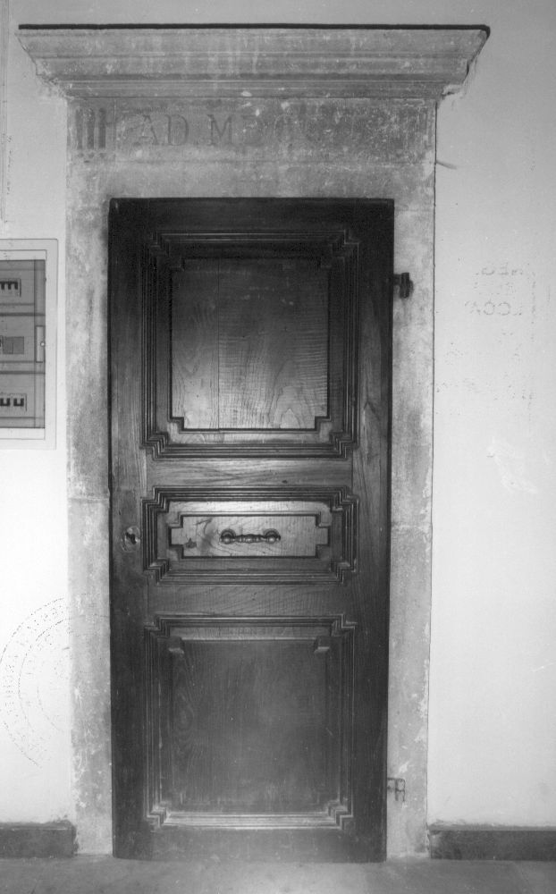 porta, opera isolata - bottega abruzzese (prima metà sec. XVIII)