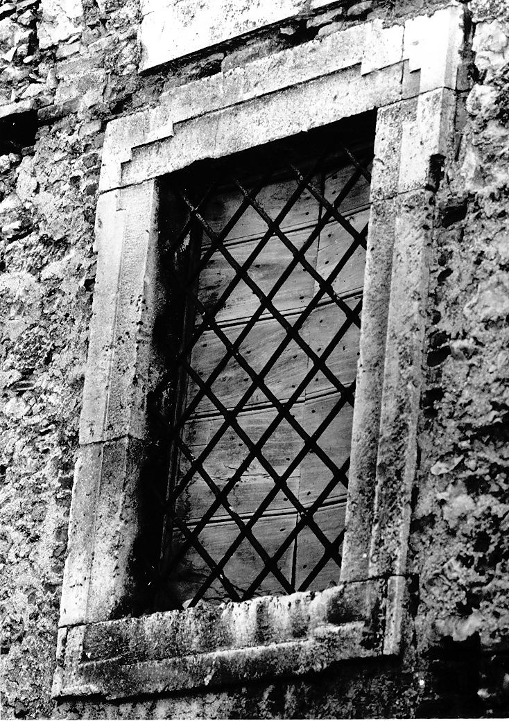finestra, serie - bottega abruzzese (fine sec. XVIII)