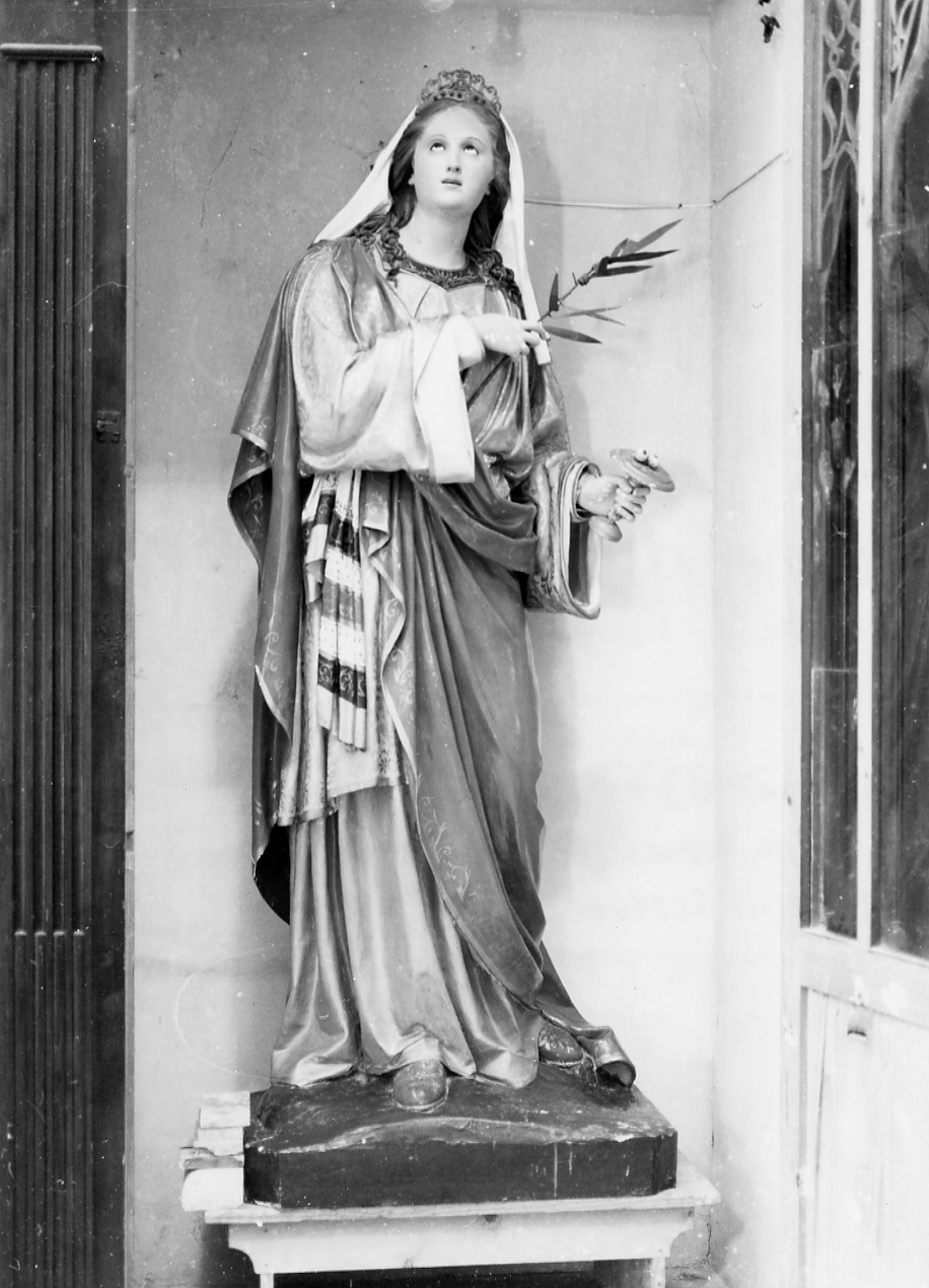 Santa Lucia statua, post 1800 - ante 1899