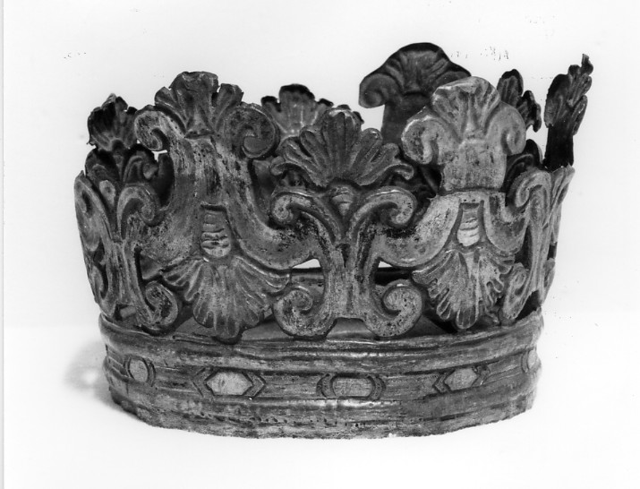 corona da statua - ambito abruzzese (prima metà sec. XVII)