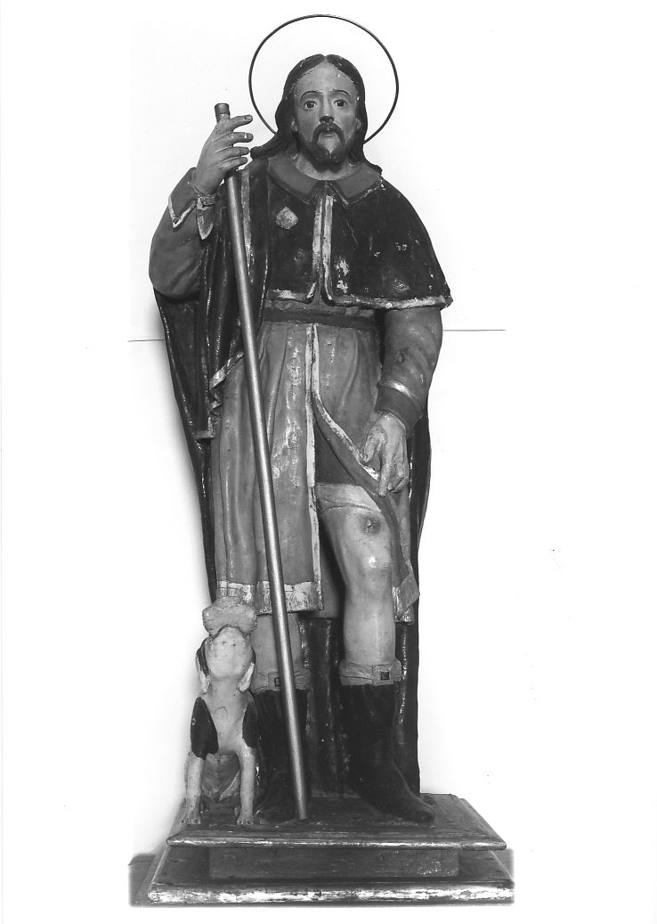 San Rocco (statua, opera isolata) - ambito italiano (sec. XIX)