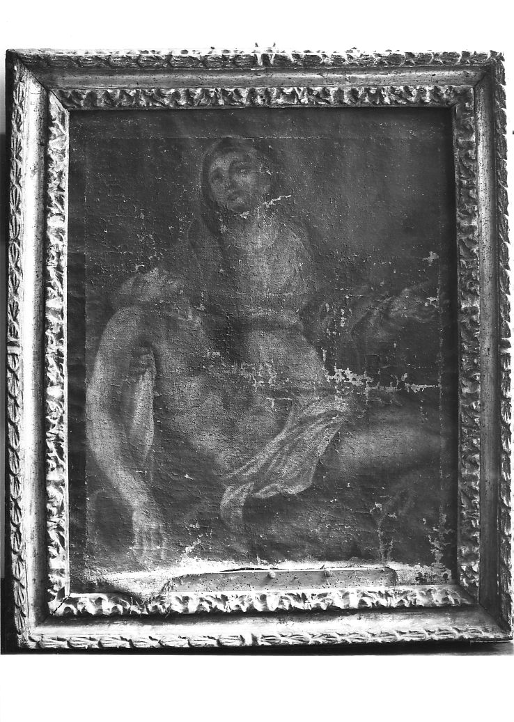 Pietà (dipinto, opera isolata) - ambito Italia centro-meridionale (sec. XVIII)