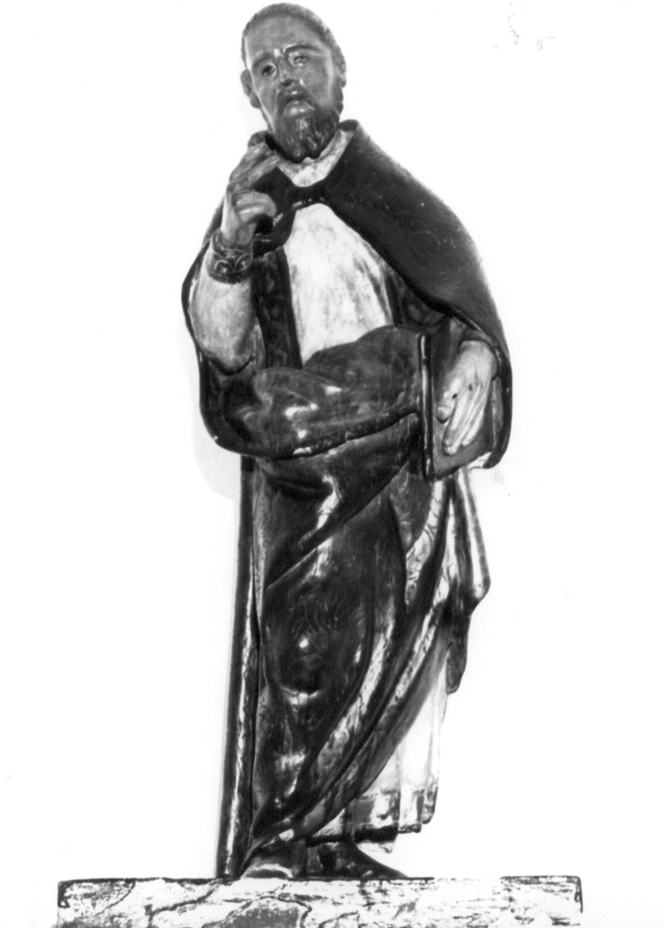 Sant'Eramo vescovo (statua, opera isolata) - ambito abruzzese (sec. XVII)