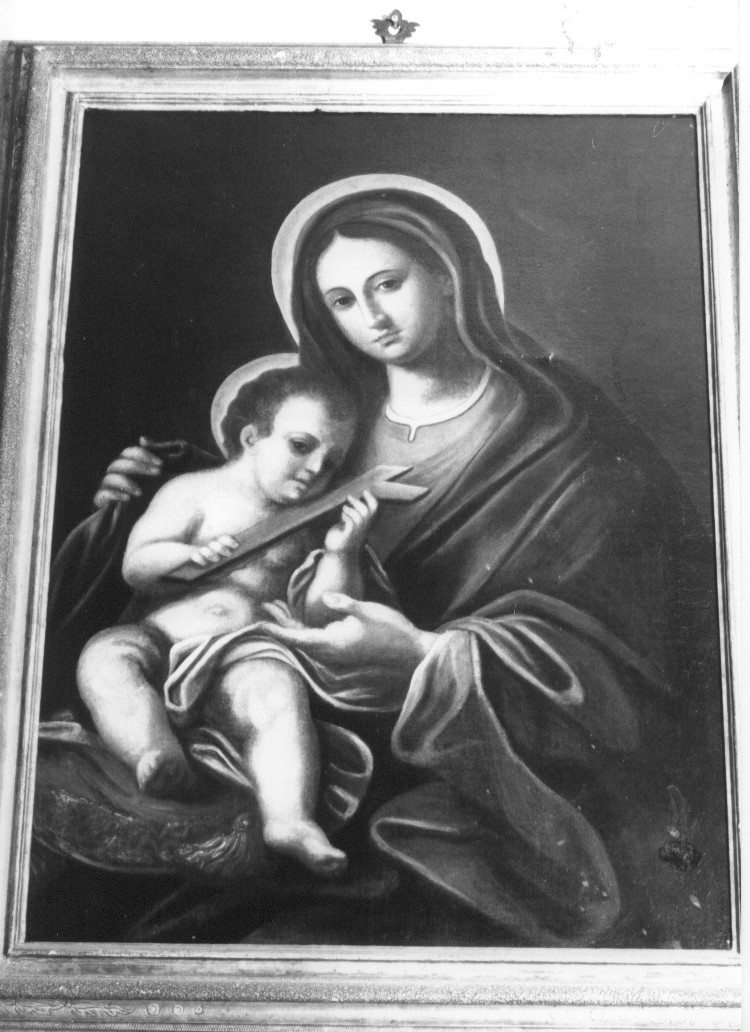 Madonna con Bambino (dipinto, opera isolata) - ambito abruzzese (sec. XVIII)