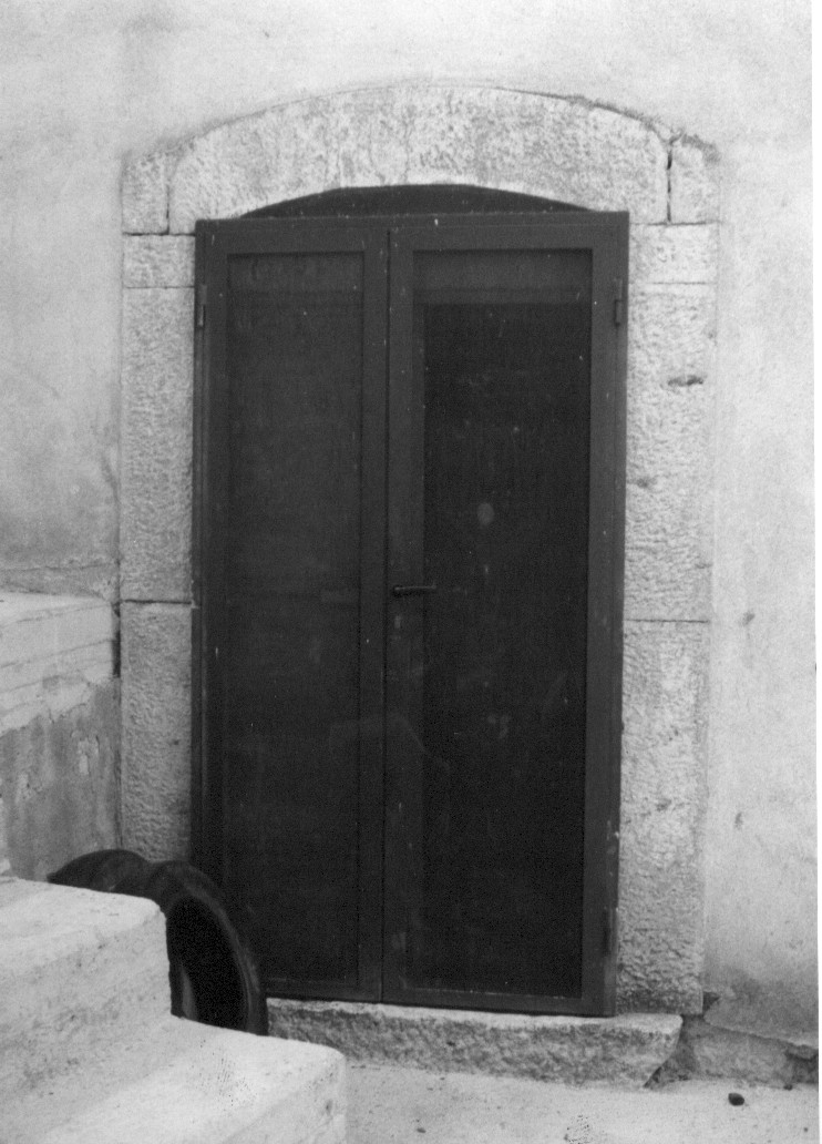 portale, elemento d'insieme - ambito abruzzese (inizio sec. XIX)