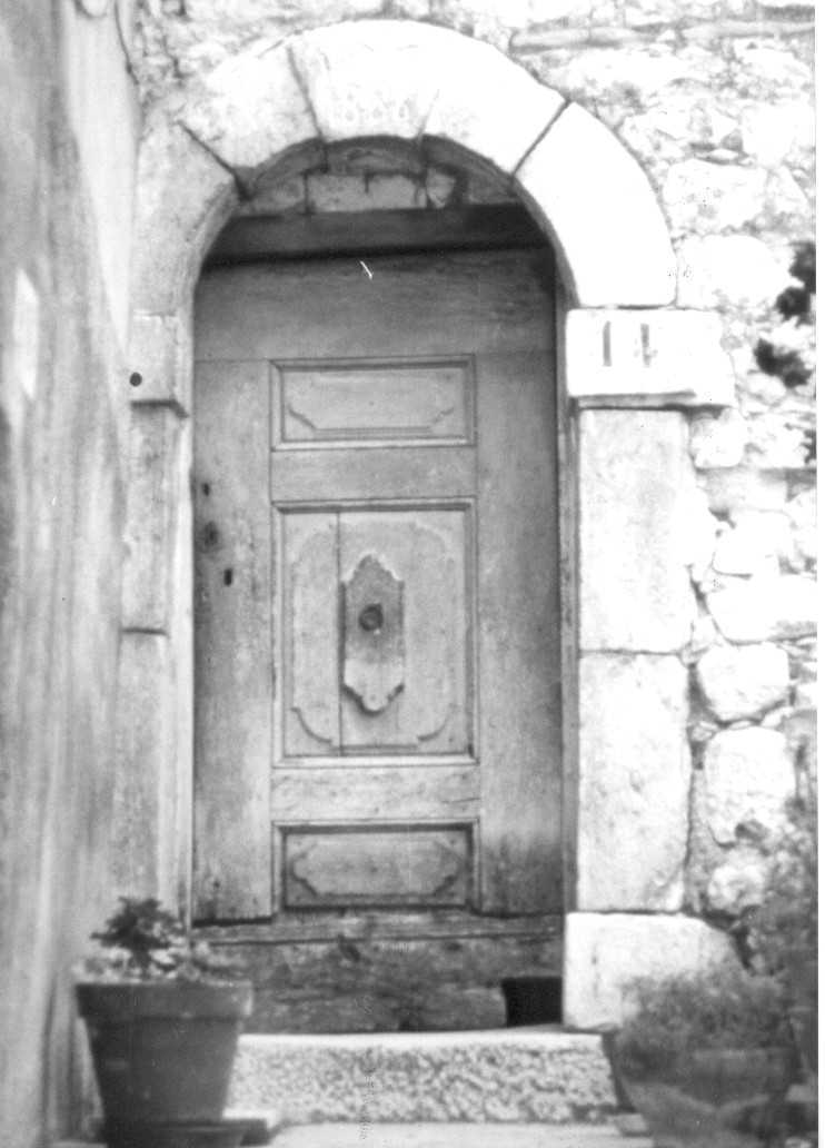 portale, elemento d'insieme - ambito abruzzese (sec. XIX)