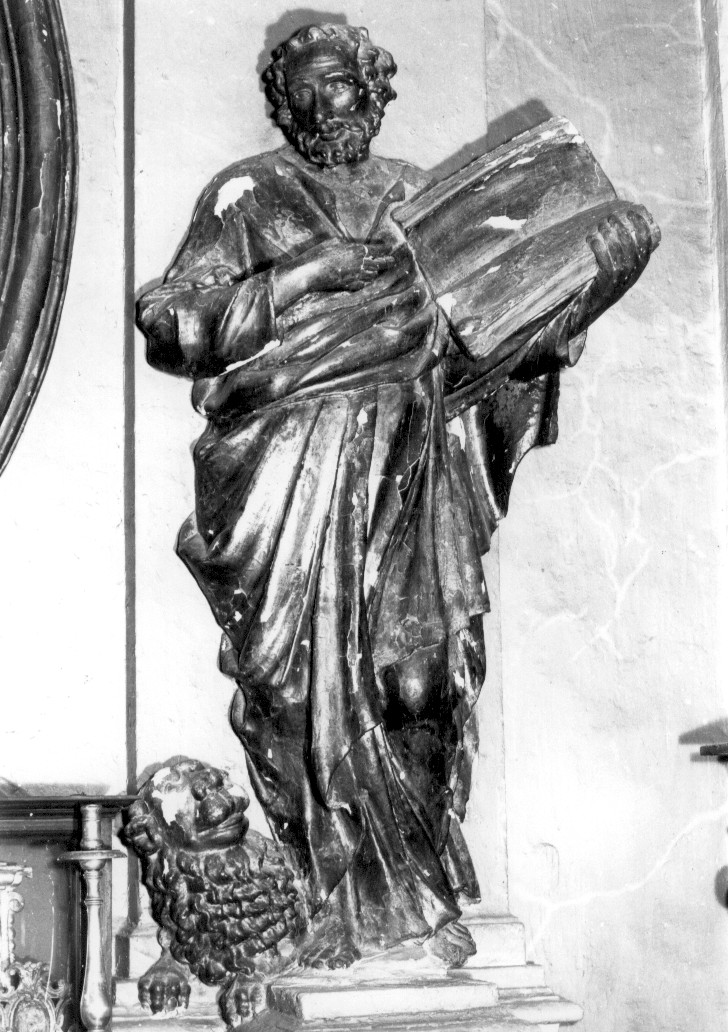 San Marco Evangelista (statua, serie) - ambito abruzzese (sec. XVIII)